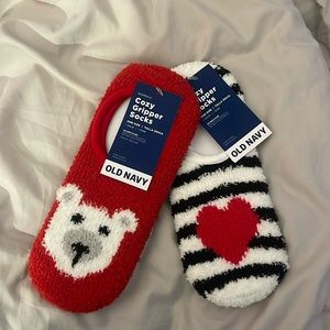 Fuzzy grip socks